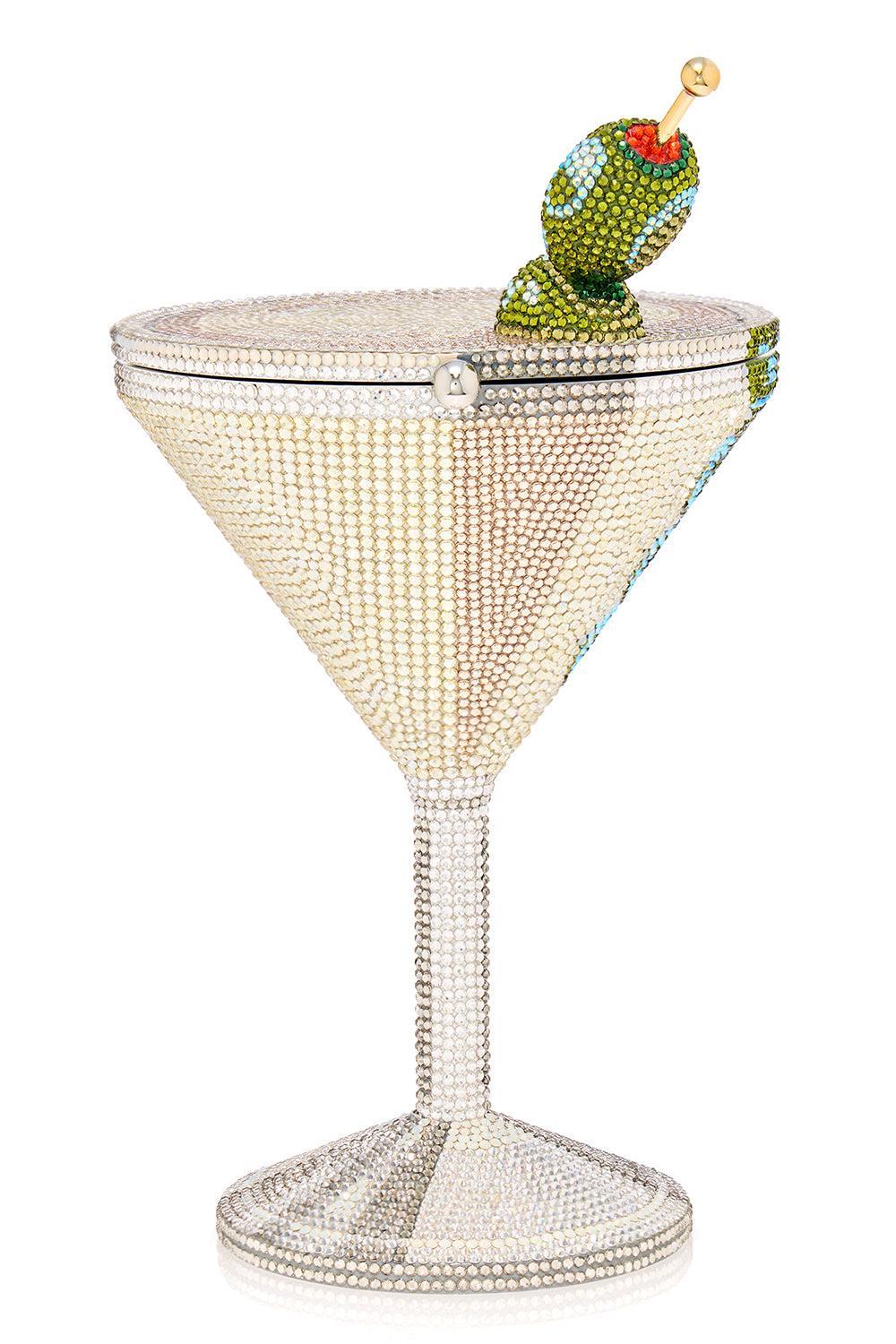 Martini Clutch-SILGREEN-HANDBAGEVENING-JUDITH LEIBER