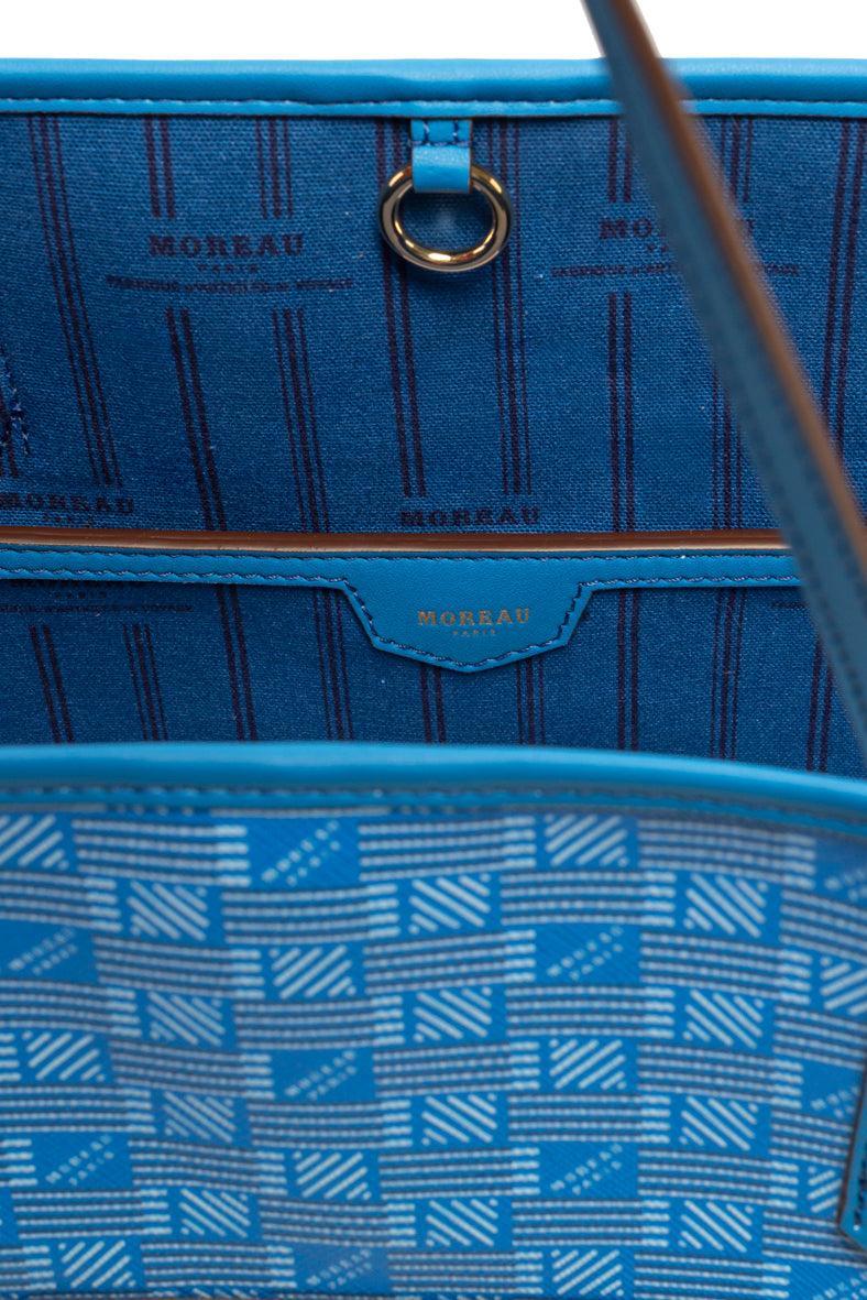 Monaco Tote - Blue Blue-BLUEBLUE-O/S-HANDBAGTOTES-MOREAU