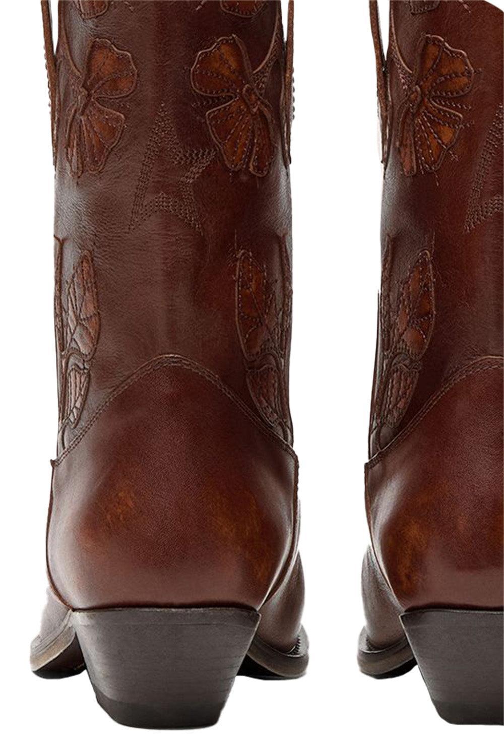 Wish Star Low Boot-BROWN-37-SHOEBOOT-GOLDEN GOOSE