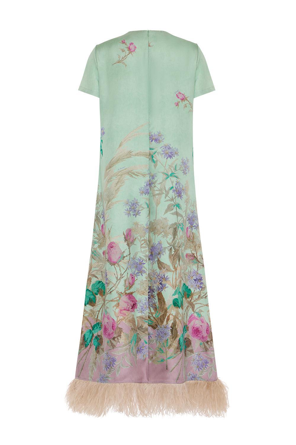 Swing Dress - Heath Feathers-HEATHPLC-XS-CLOTHINGDRESSCASUAL-LA DOUBLEJ