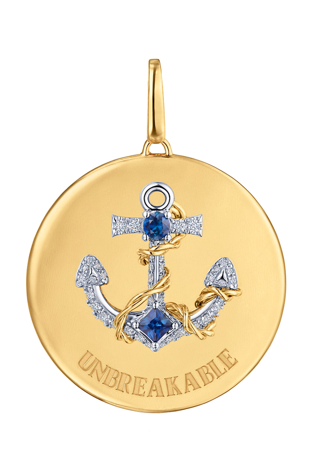 Diamond Unbreakable Anchor Charm