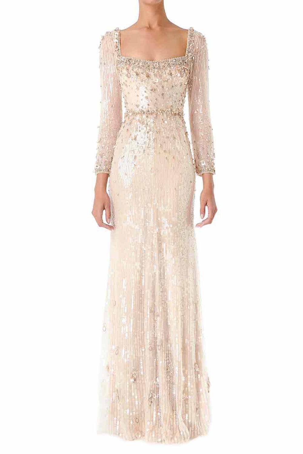 Kestra Gown-ALMOND-6-CLOTHINGDRESSGOWN-JENNY PACKHAM