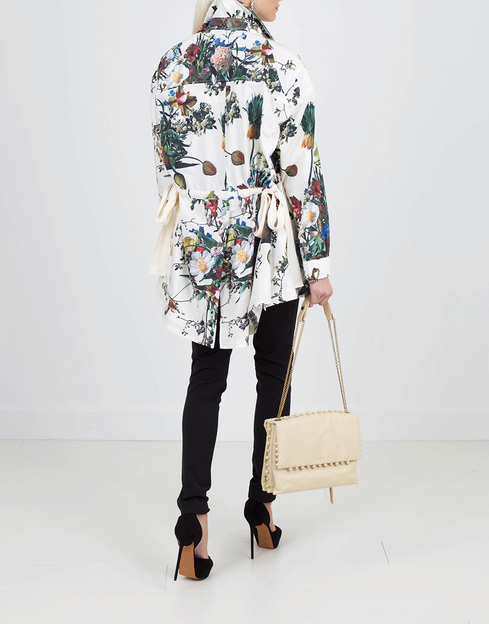 ADAM LIPPES-Printed Poplin Anorak-
