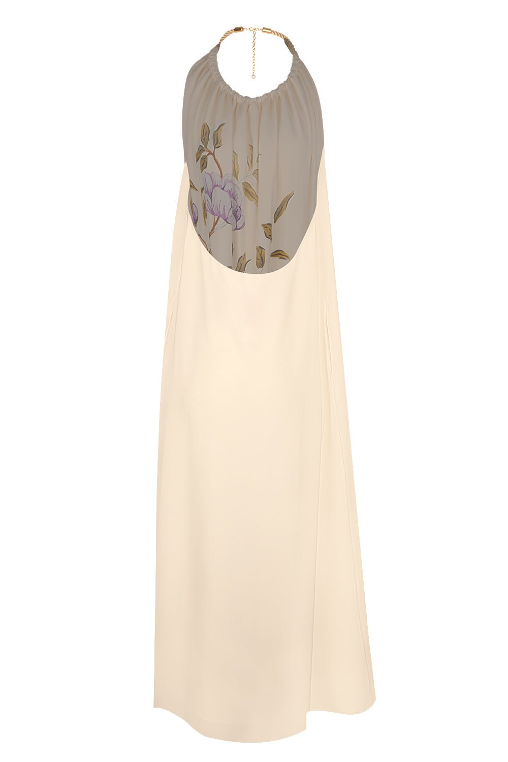 ADAM LIPPES-Printed Halter Dress-