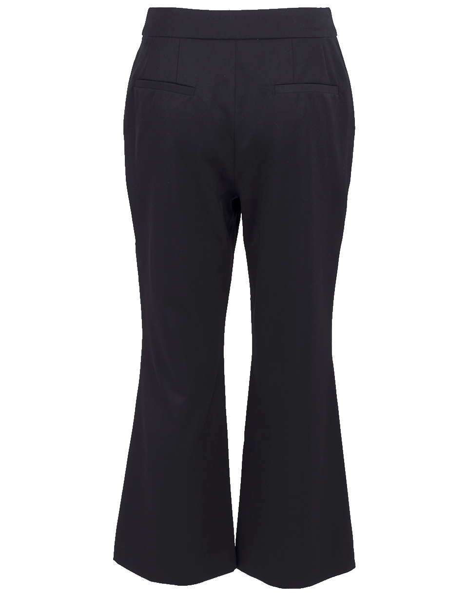 ADAM LIPPES-Tropical Wool Bell Crop Pant-