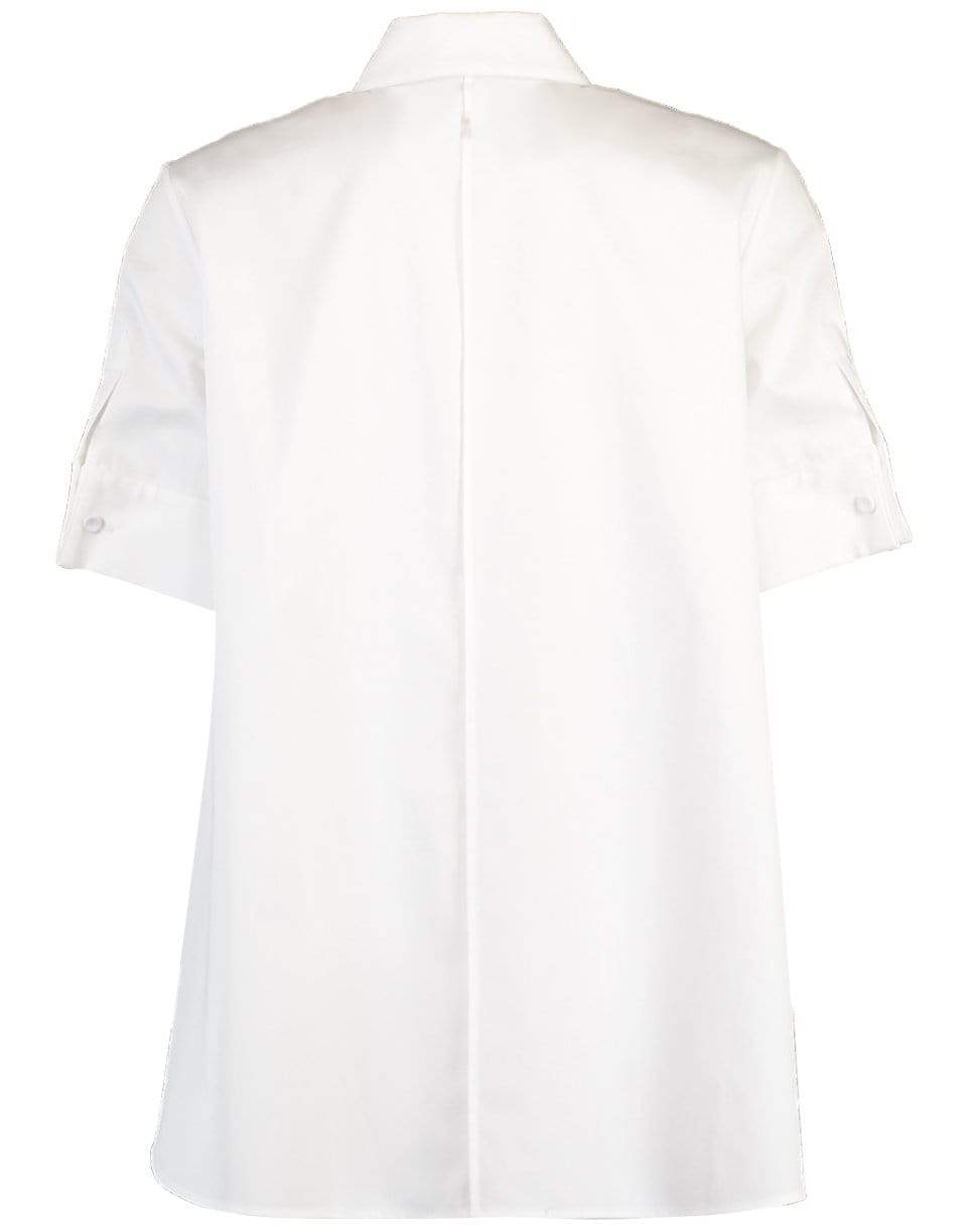 ADAM LIPPES-Short Sleeve Trapeze Top-