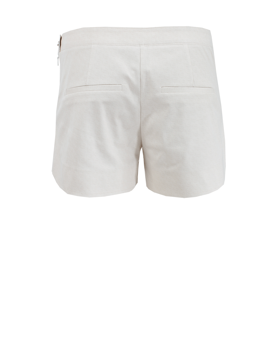 AERON-Rounded Side Zip Shorts-