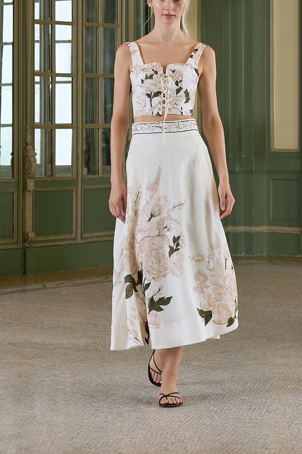 Cropped Corset Top-MULTI-XS-CLOTHINGTOPTANK-AGUA BY AGUA BENDITA