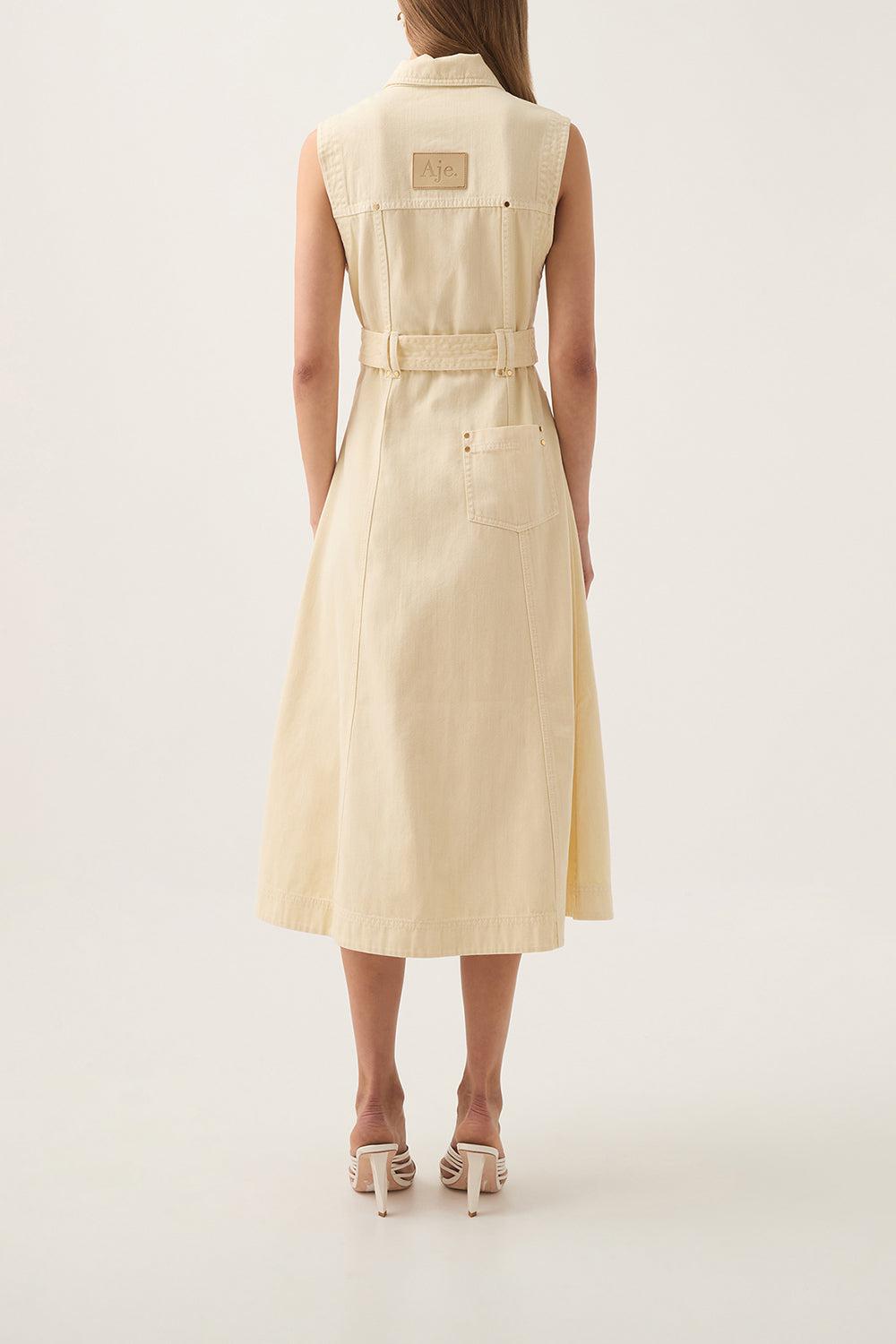 RAY MIDI DRESS-SUNLITWS-2-CLOTHINGDRESSCASUAL-AJE