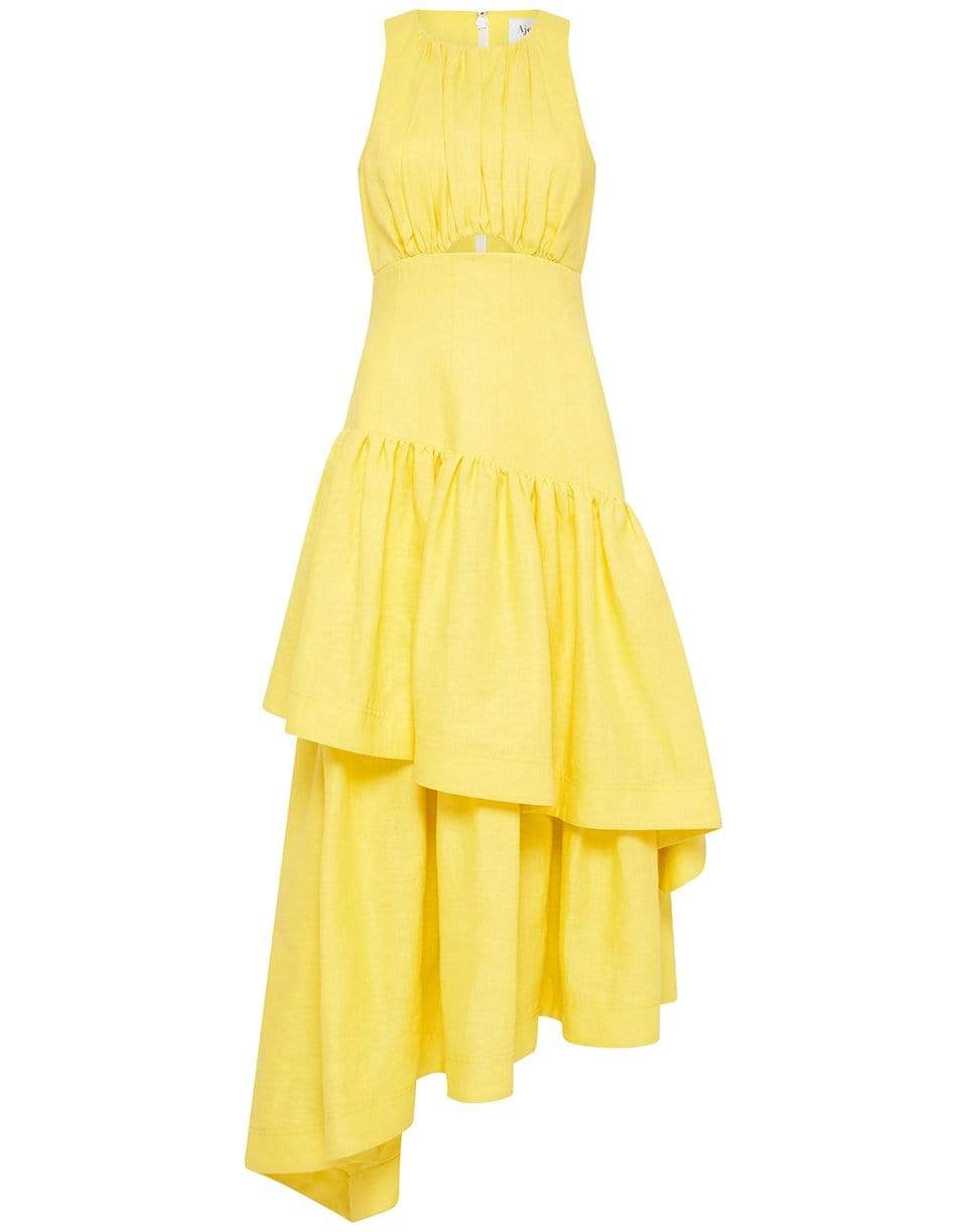 Caliente Tiered Cut Out Dress
