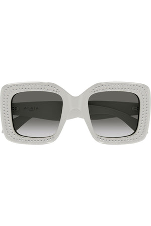 Logo Square Studded Sunglasses ACCESSORIESUNGLASSES ALAÏA   