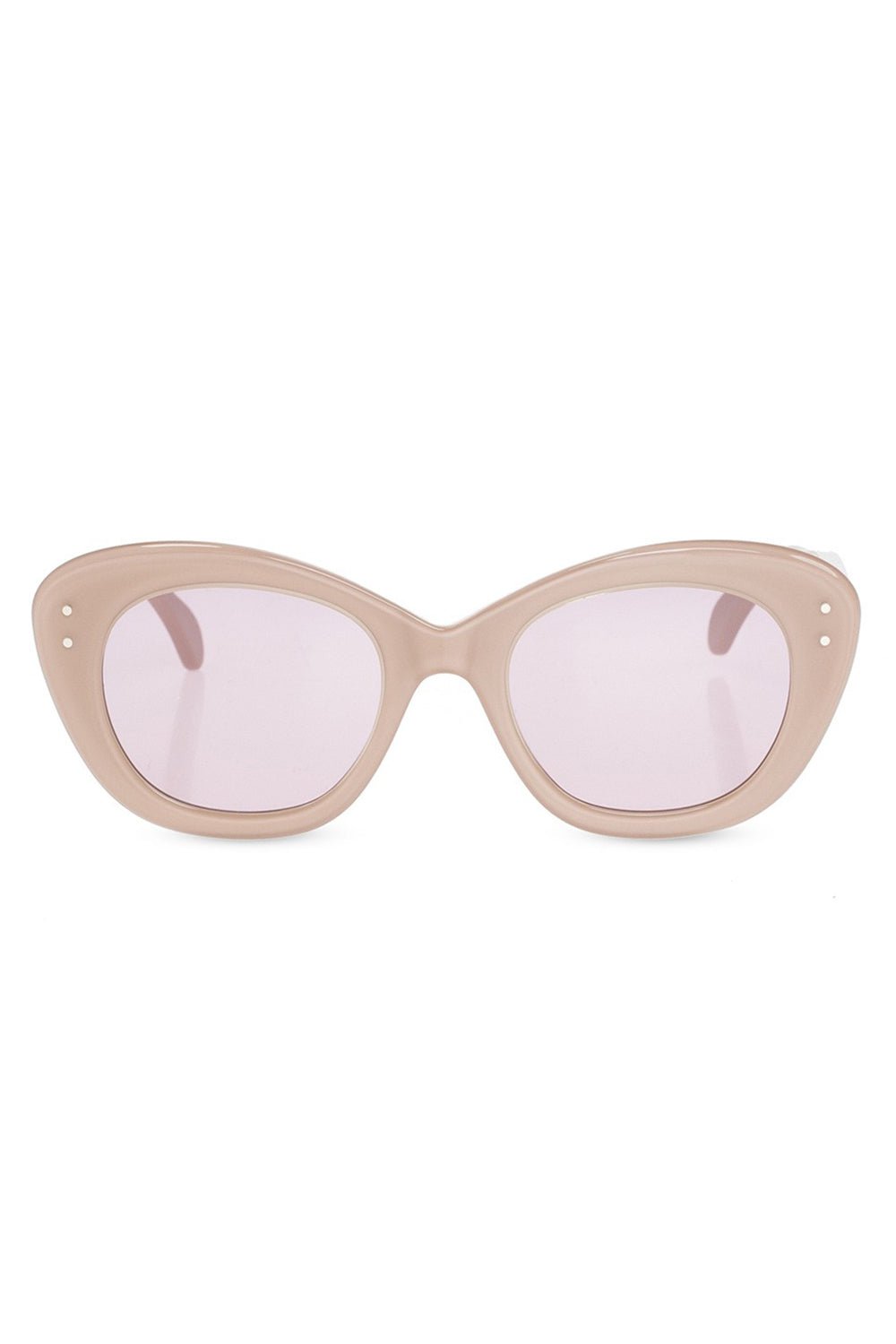 Studs Structure cat-eye sunglasses in Black