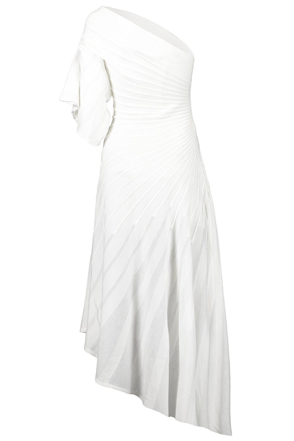 Ray Dress-BLNCNATU-36-CLOTHINGDRESSCOCKTAIL-ALAÏA