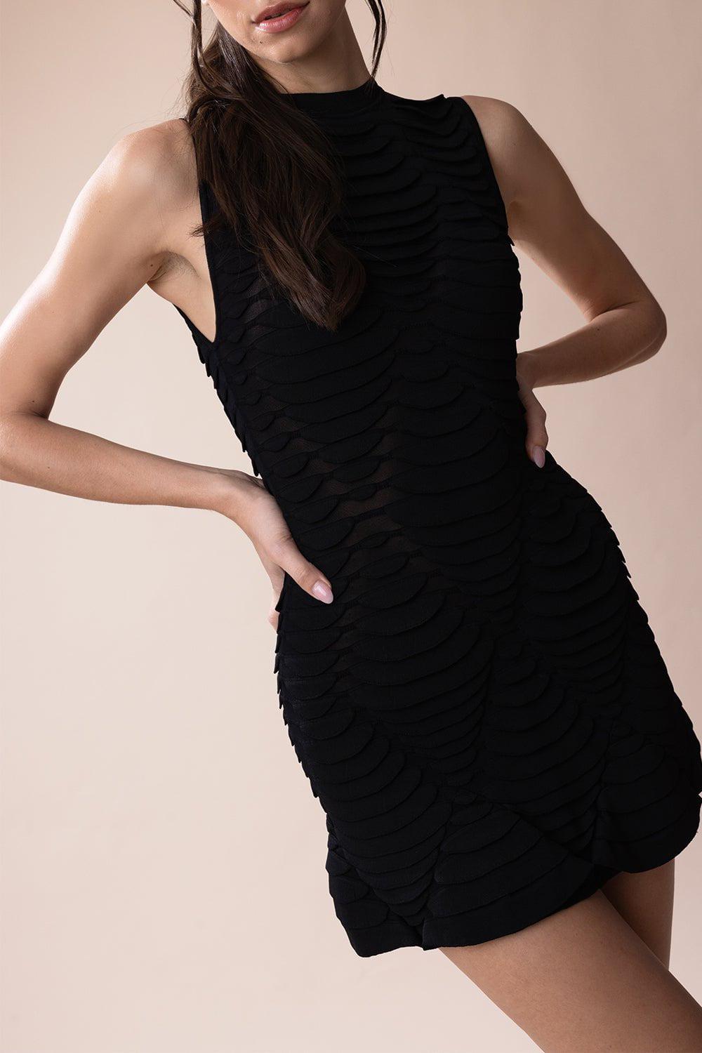 ALAÏA-Python Short Dress-