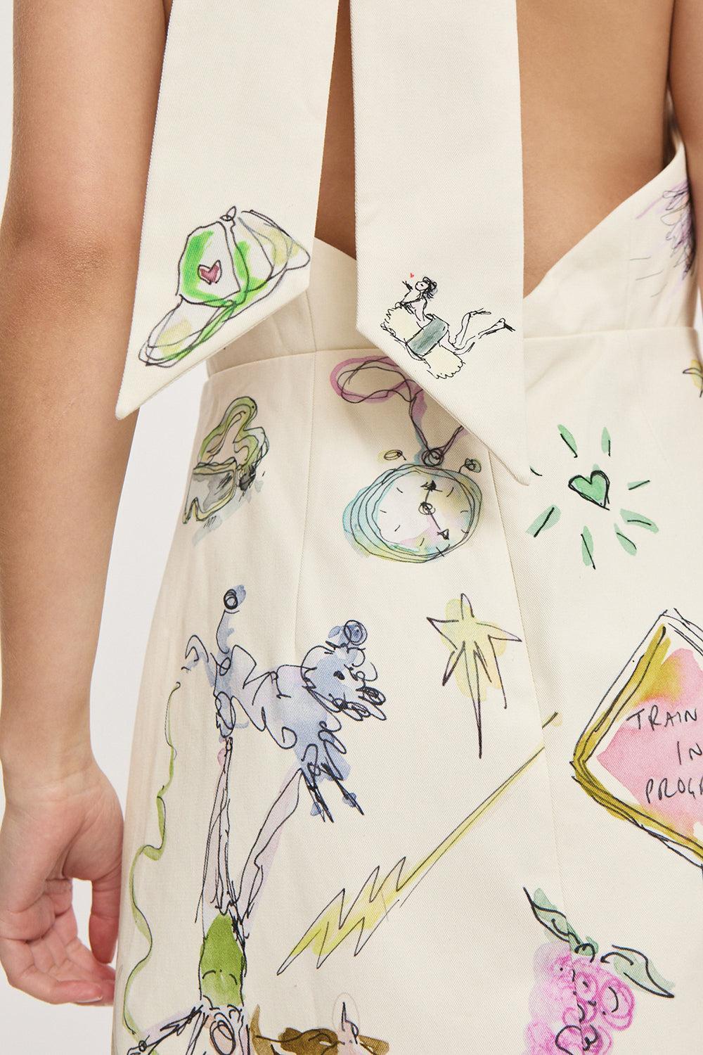 Court Mini Dress-CREAM-0-CLOTHINGDRESSCASUAL-ALEMAIS