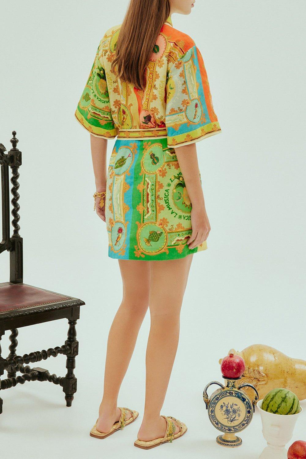 ALEMAIS-La Musica Mini Dress-