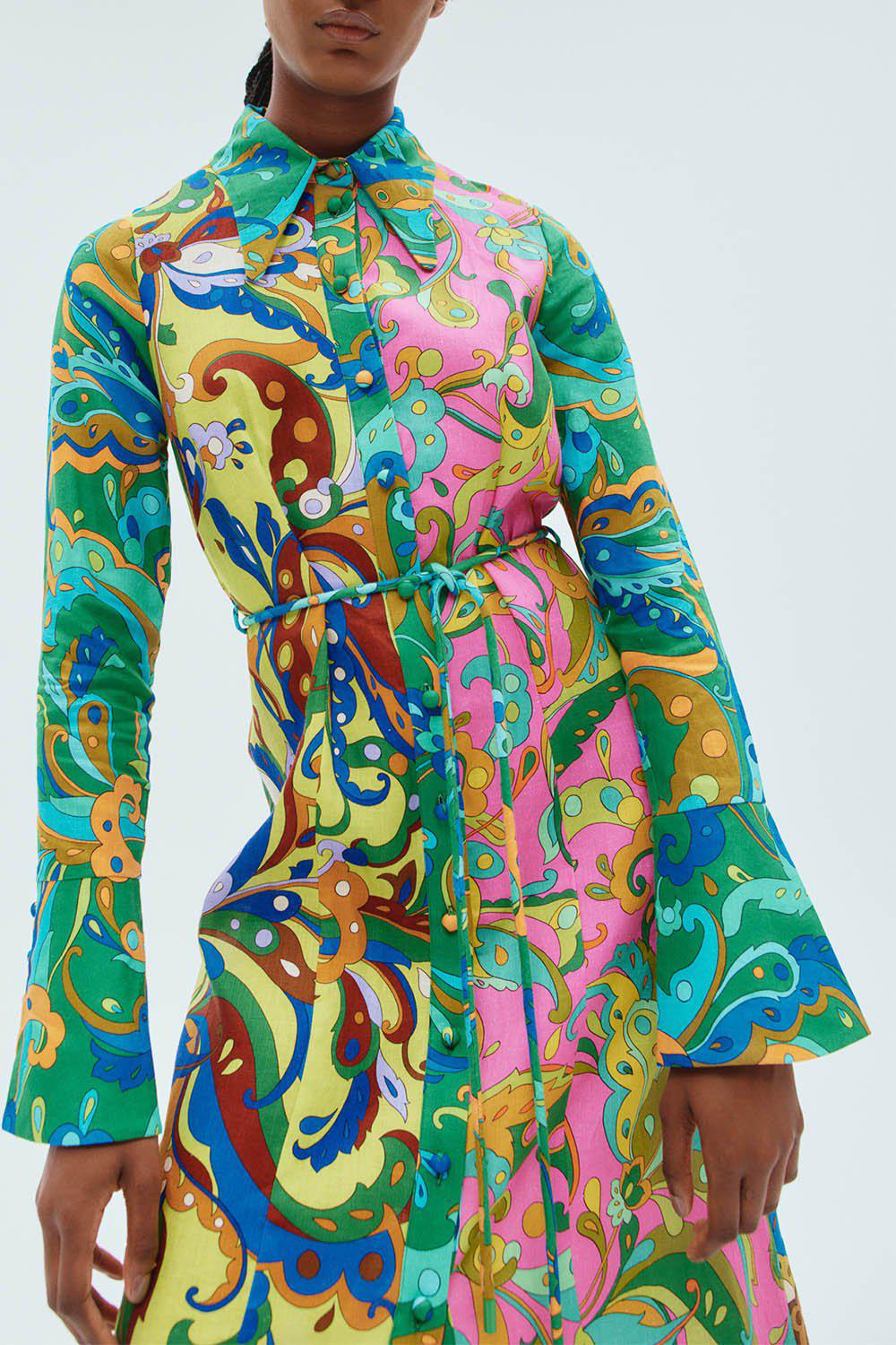 ALEMAIS-Yvette Shirtdress-