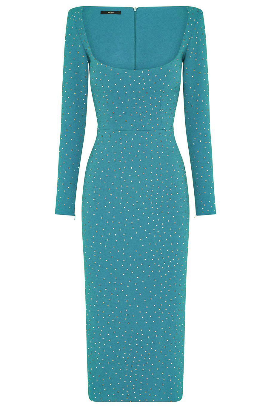Tiernan Scoop Neck Long Sleeve Dress