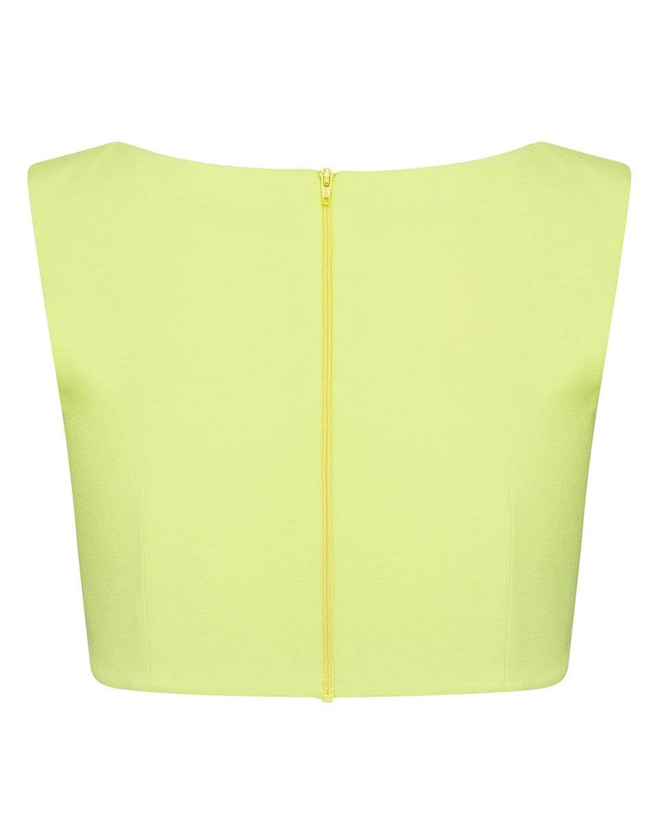 ALEX PERRY-Rae Scoop Crop Top-