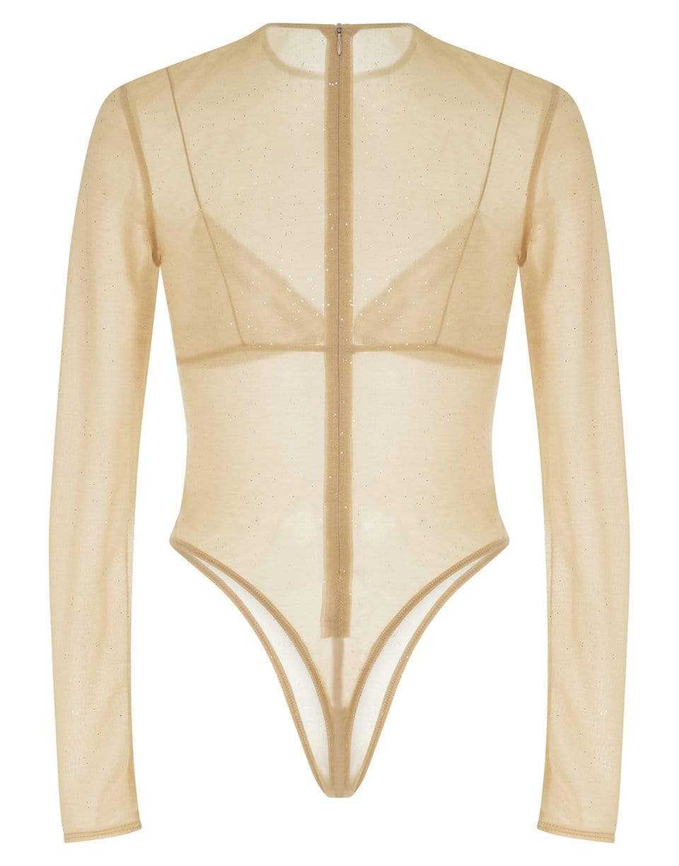 ALEX PERRY-Turner Glitter Bodysuit With Bralette-