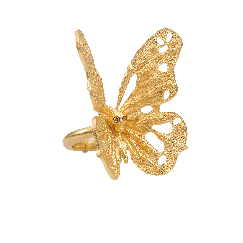 ALEXANDER MCQUEEN-Butterfly Ring-