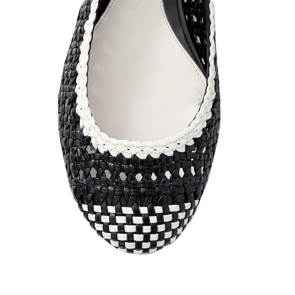 ALEXANDER MCQUEEN-Mesh Weave Flat-
