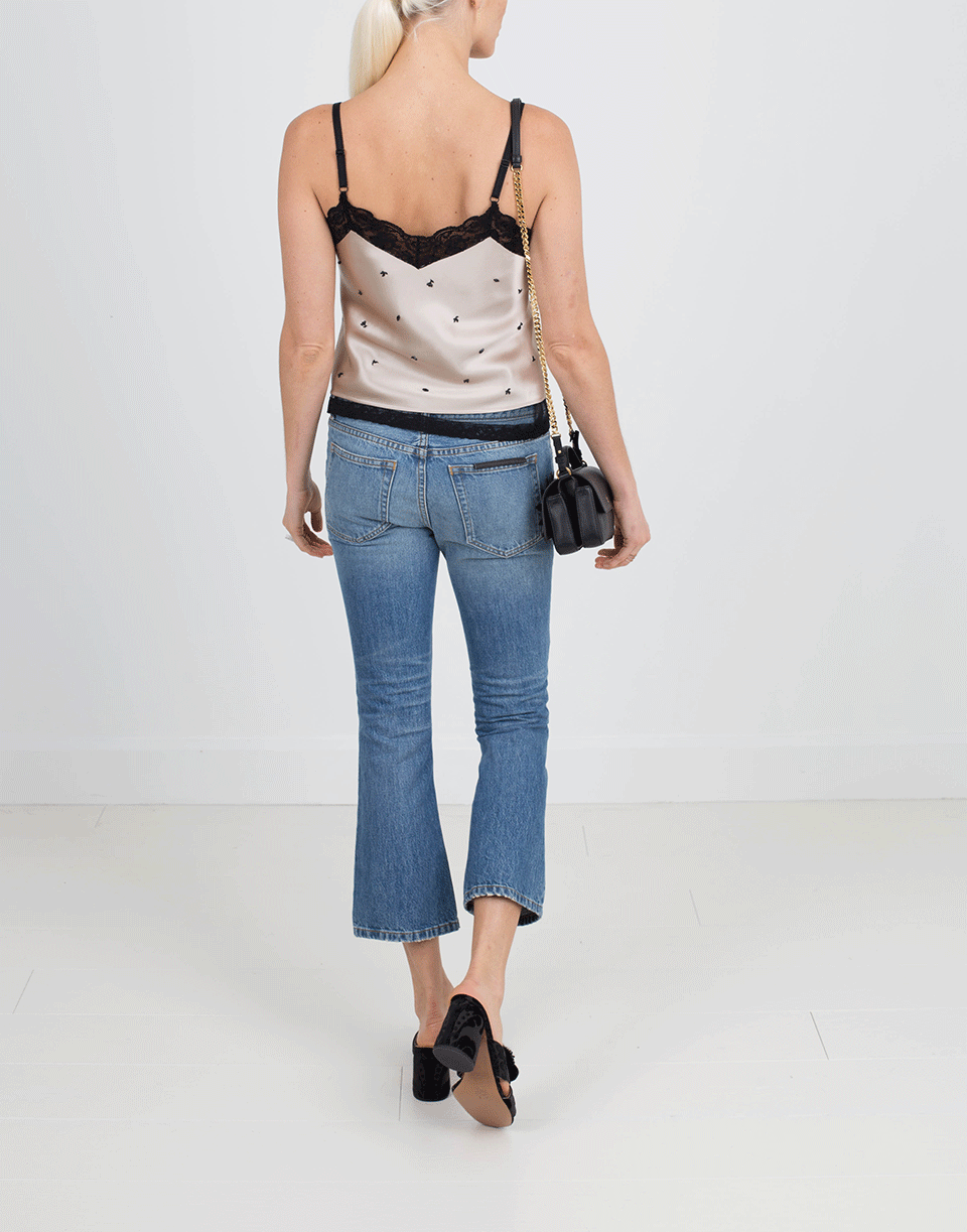 ALEXANDER WANG-Trap Crop Boot Leg Jean-