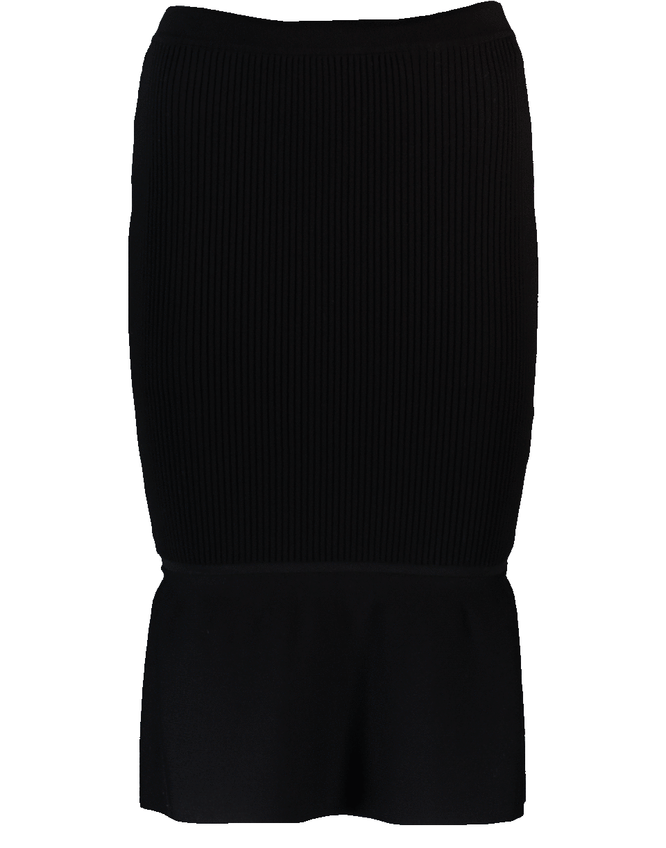 ALEXANDER WANG-Ribbed Skirt-