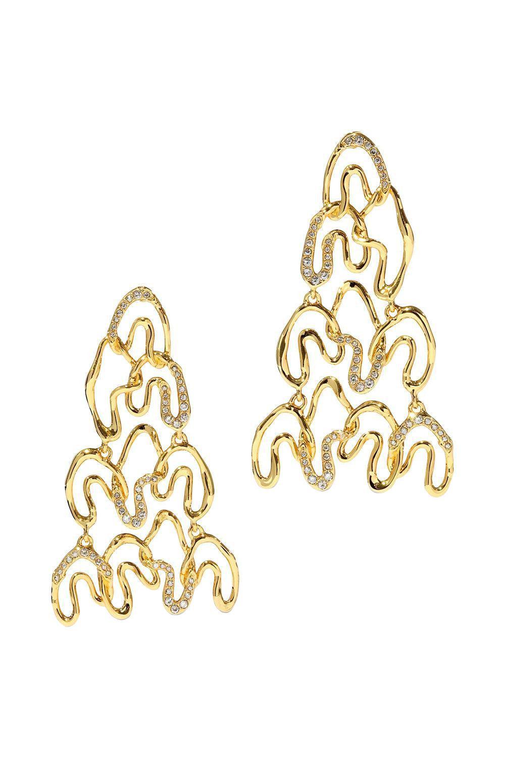 Solanales Crystal Chandelier Earrings | ALEXIS BITTAR – Marissa