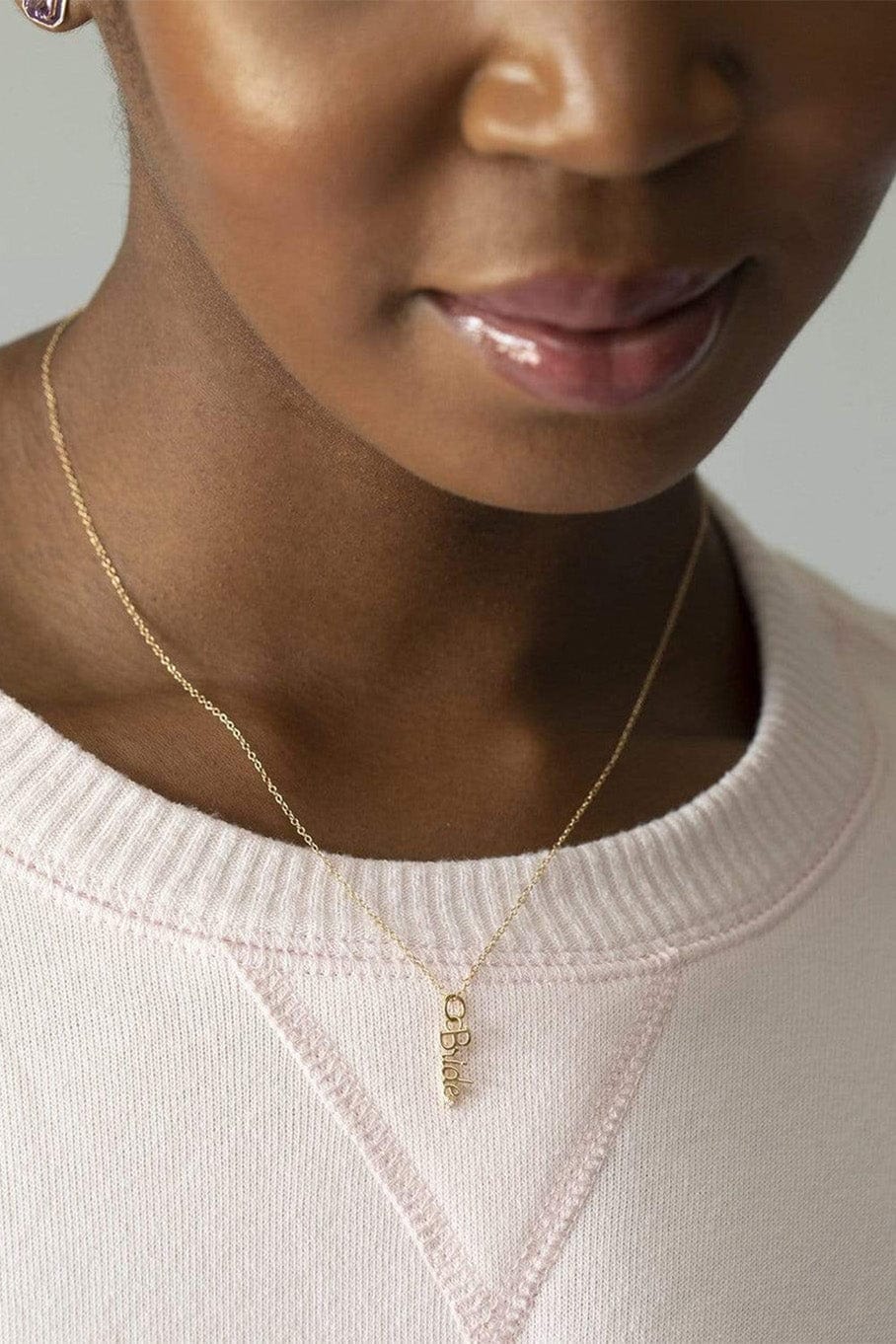 ALISON LOU-Bride Necklace-YELLOW GOLD