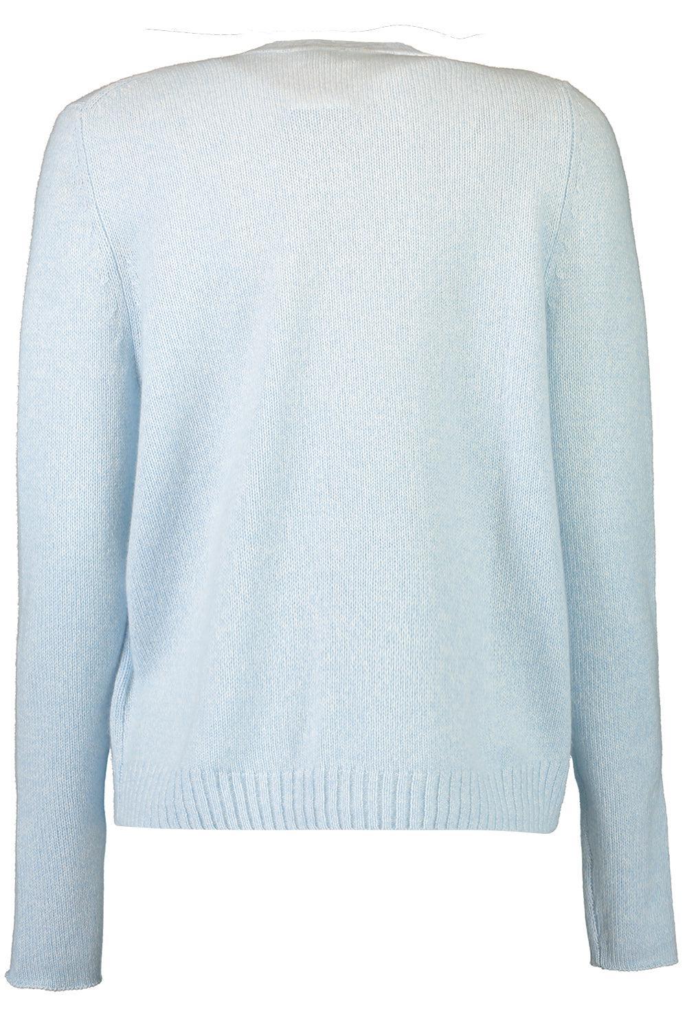 V-Neck Button Cardigan-FLEURGLA-XS-CLOTHINGTOPCARDIGAN-ALLUDE