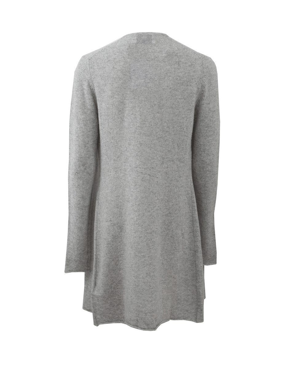 ALLUDE-Open Drape Cardigan-