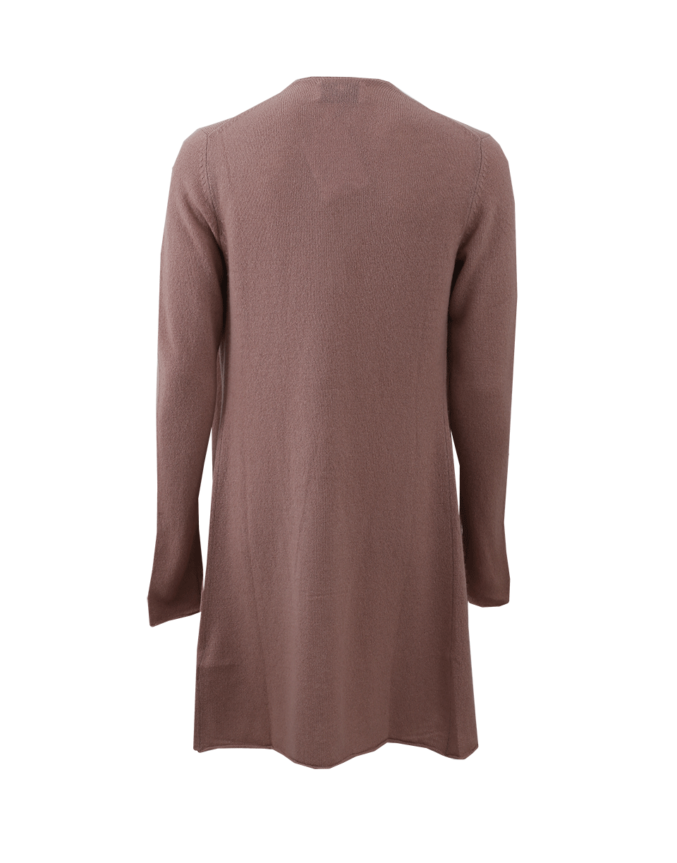 ALLUDE-Open Drape Cardigan-