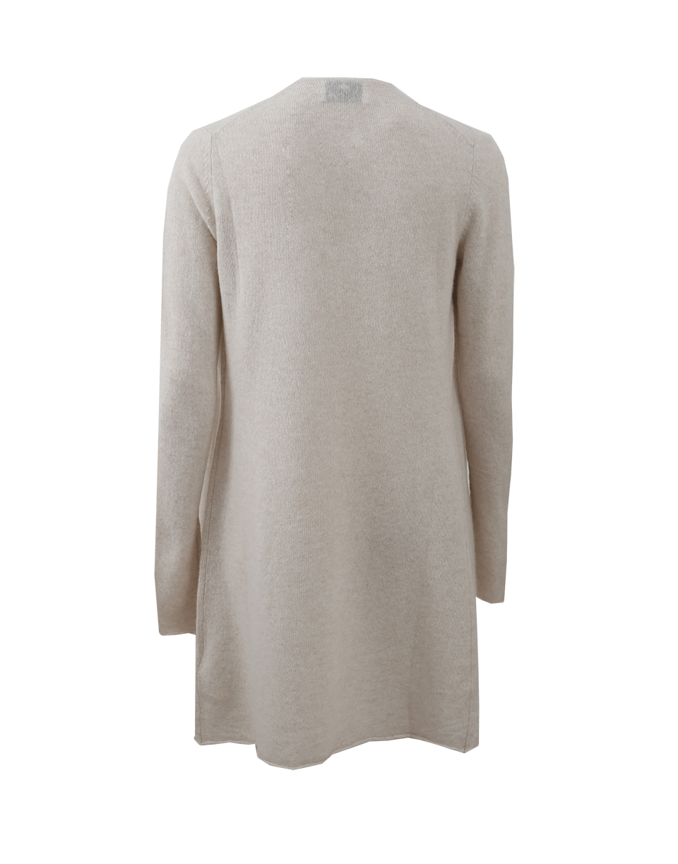 ALLUDE-Open Drape Cardigan-