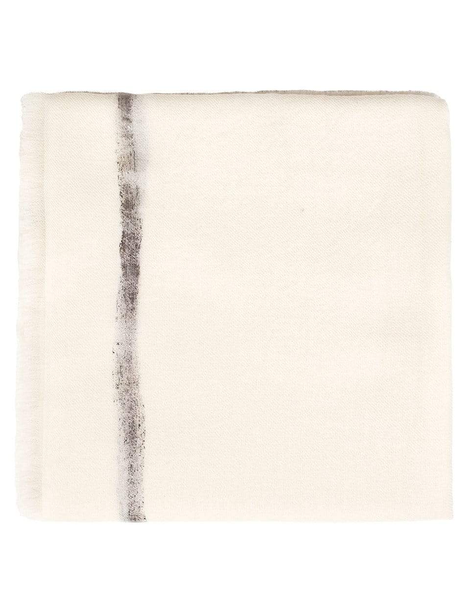 AMA PURE-Righino Silver Scarf - White-WHITE