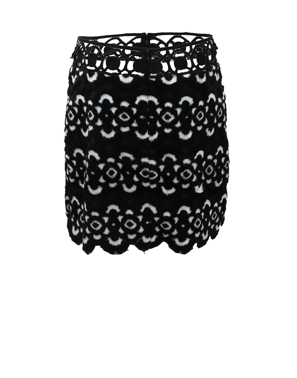 ANNA SUI-Blooming Floral Skirt-