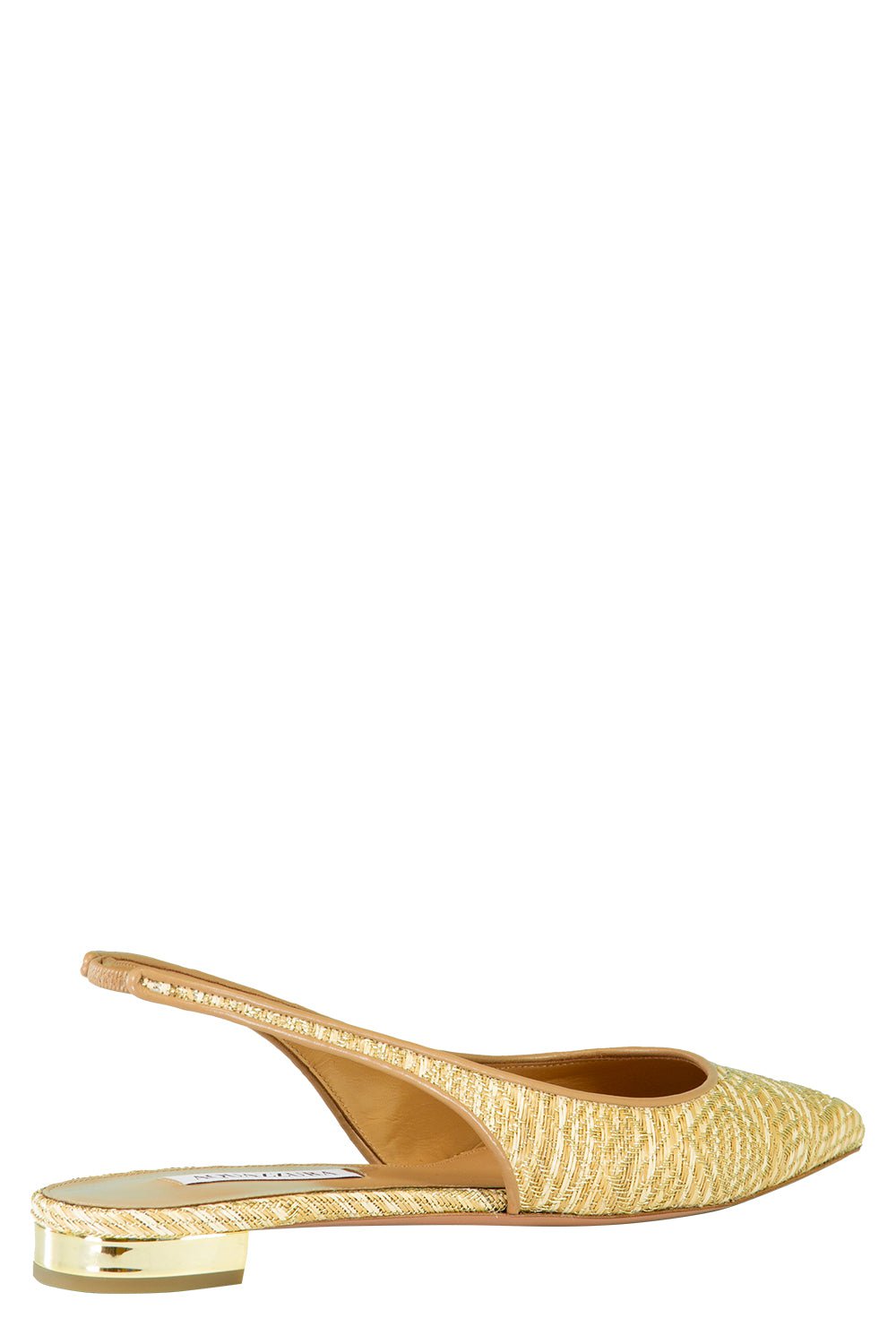 AQUAZZURA-Purist Sling Flat-