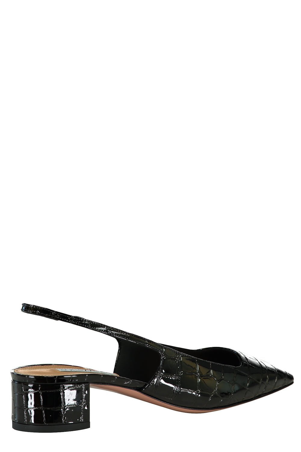 AQUAZZURA-Ginza Slingback Pump - Black-