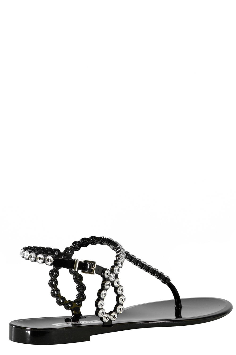 AQUAZZURA-Almost Bare Sandal - Black-