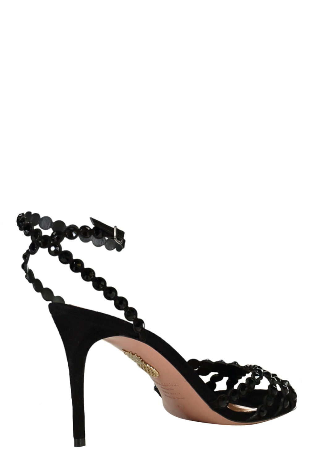 AQUAZZURA-Tequila Sandal 85 - Black-