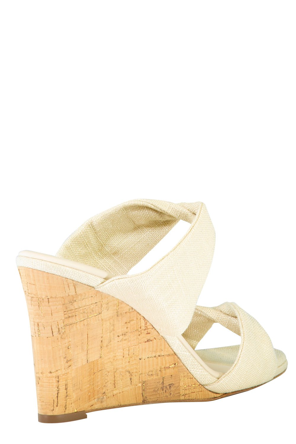AQUAZZURA-Twist Wedge 85 - Natural-