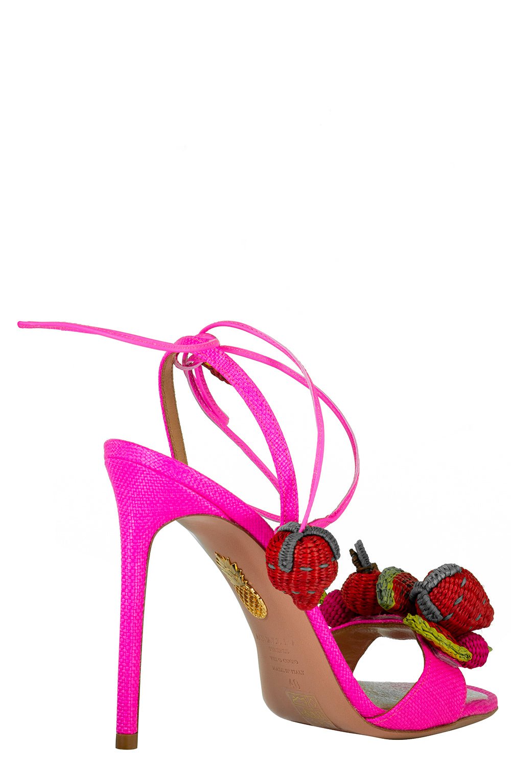 AQUAZZURA-Strawberry Punch Sandal-