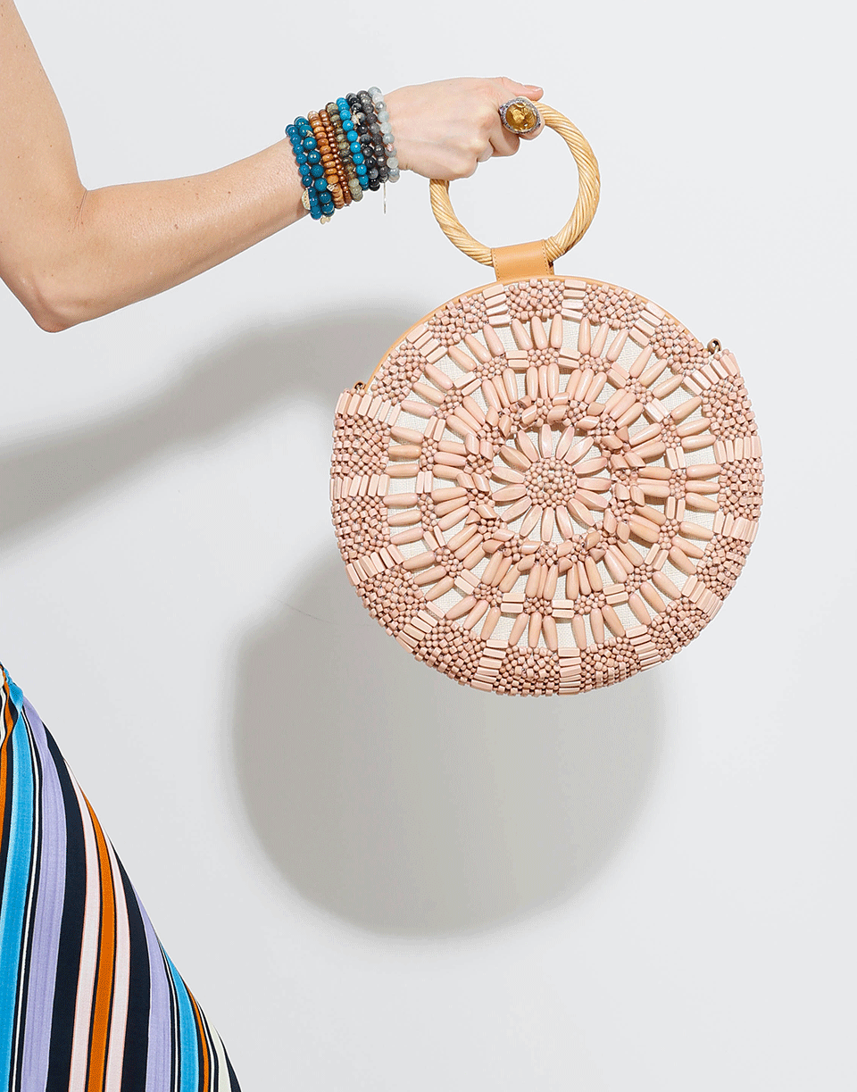 ARANAZ-Sunburst Tote-BLUSH