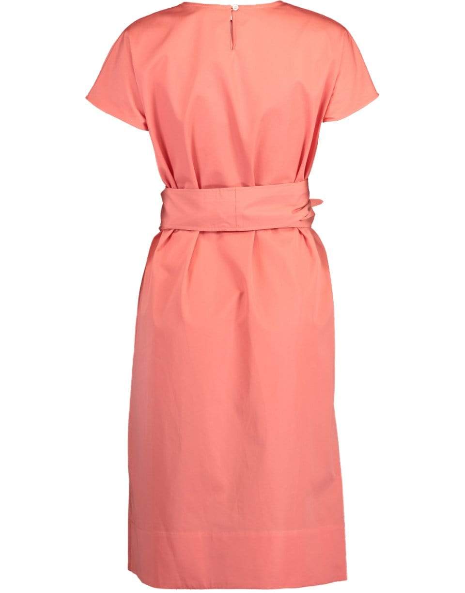 ASPESI-Azalea Round Neck Belted Dress-