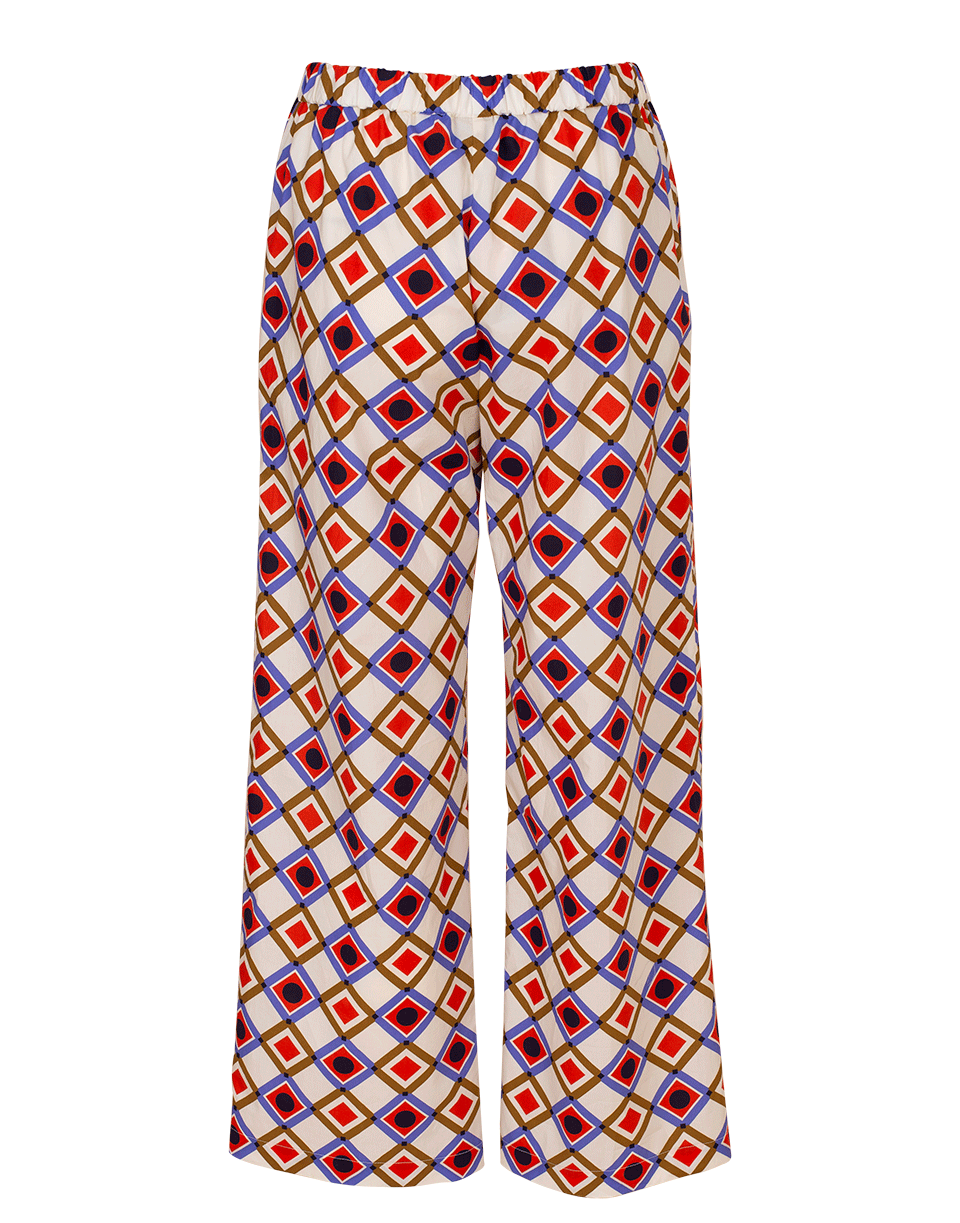 ASPESI-Diamond Print Elastic Pant-