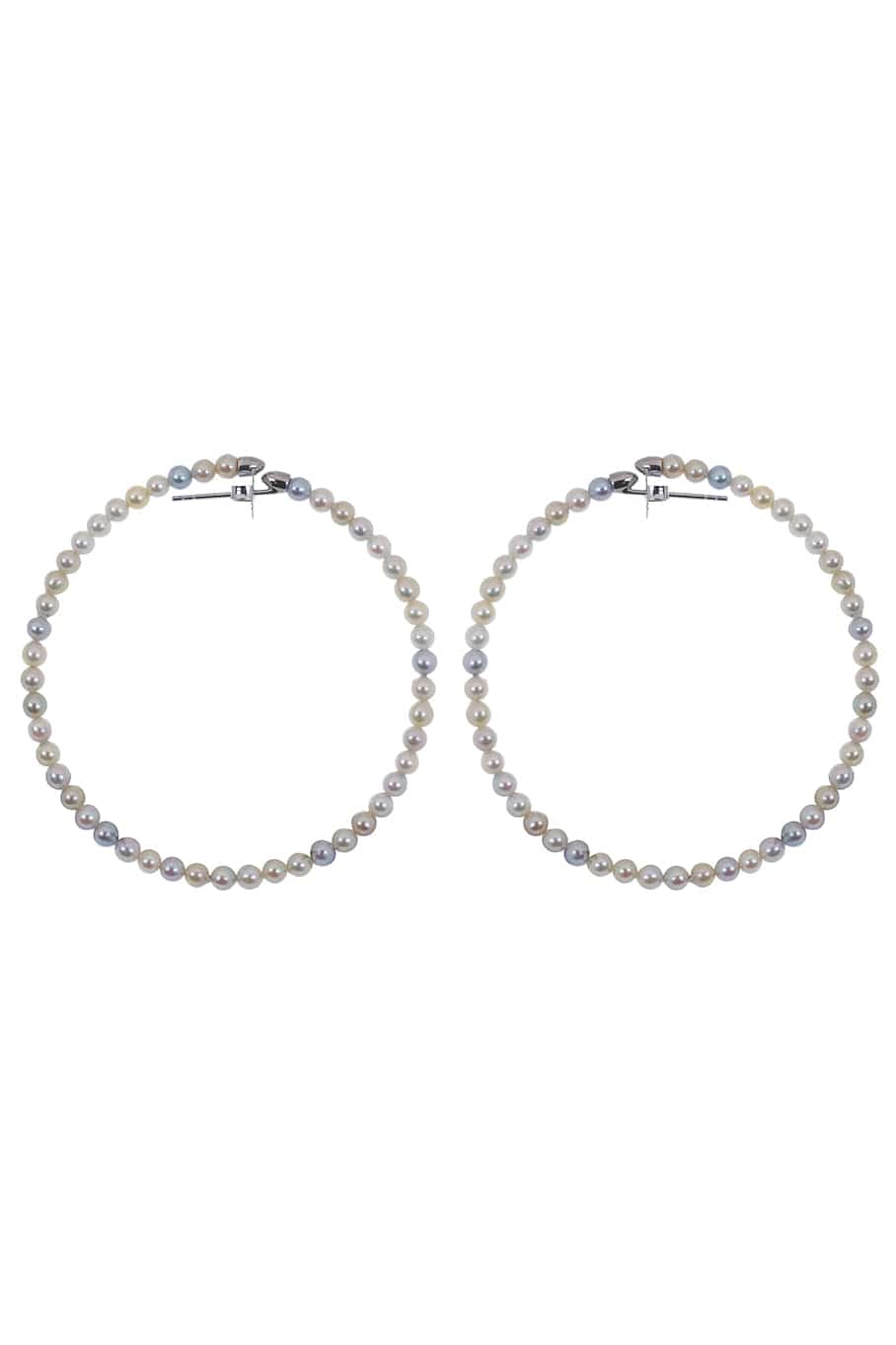 BAGGINS-Large Akoya Hoops-