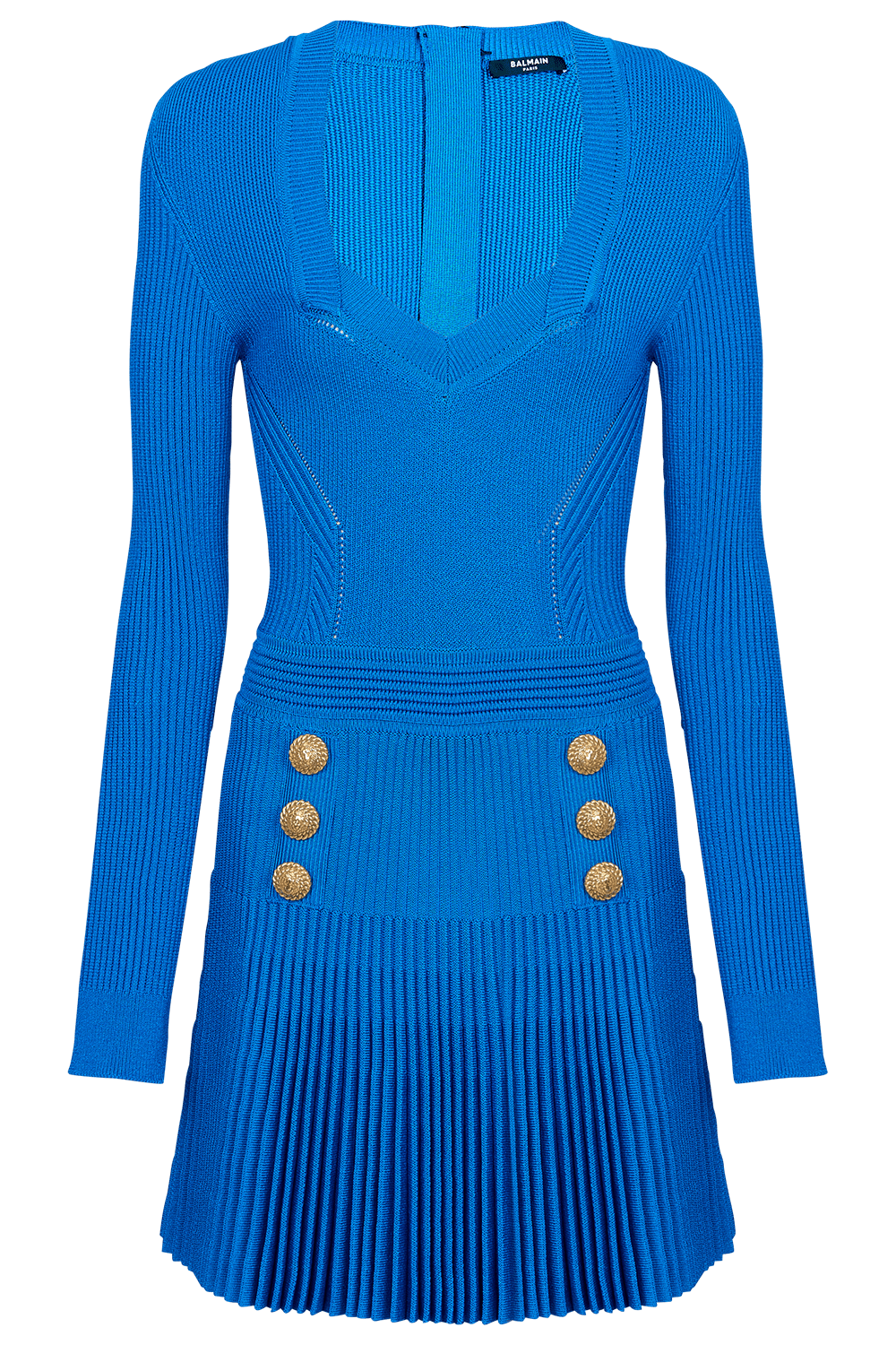 Ribbed Knit Flare Dress | BALMAIN Marissa Collections Ribbed Knit Flare Dress | BALMAIN Marissa Collections