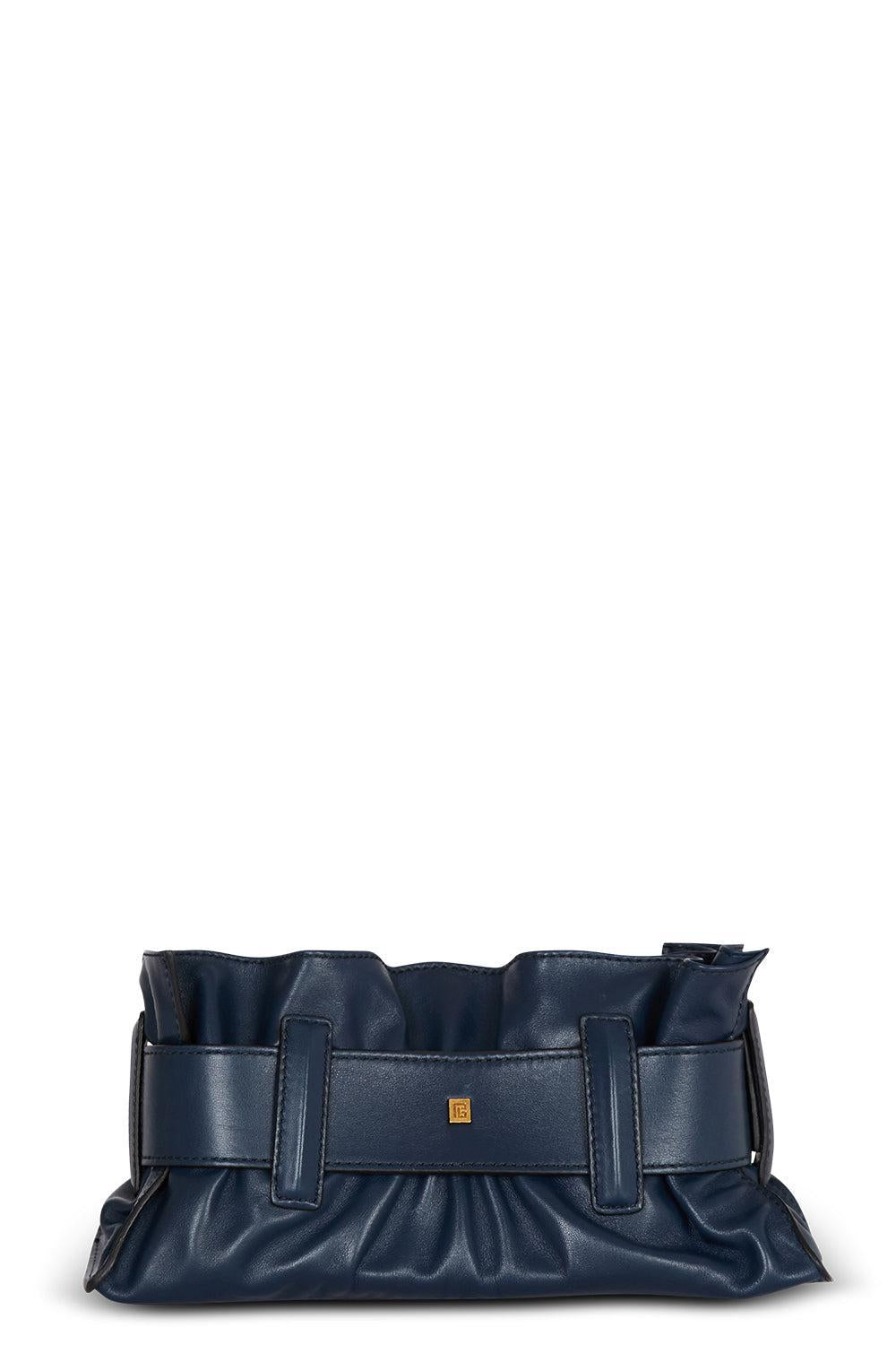 Mini Anthem Bag - Petrole-PETROLE-HANDBAGSHOULDER-BALMAIN