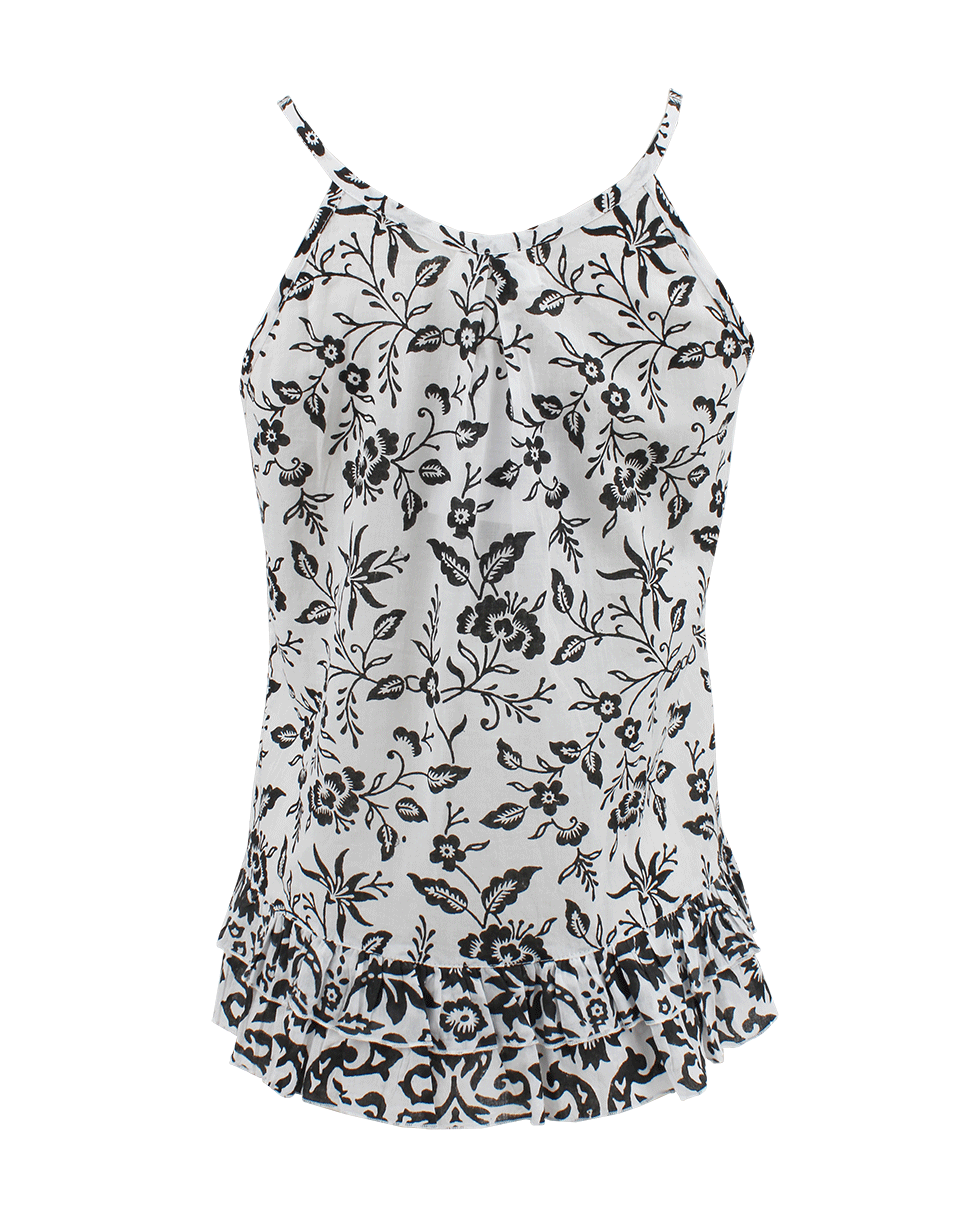 BANJANAN-Floral Embroidered Topkapi Tank-
