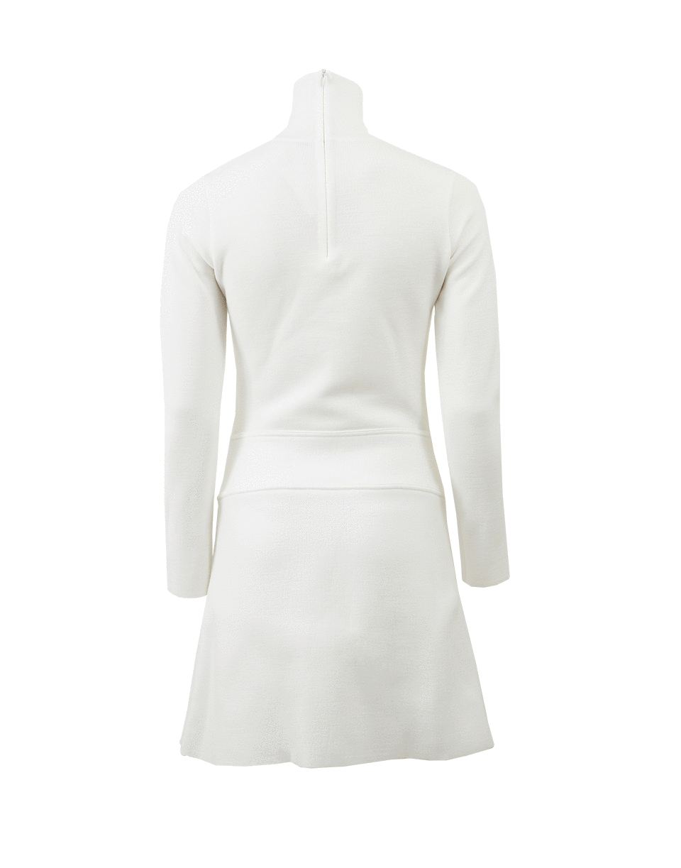 BLUMARINE-Turtleneck Sweater Dress-